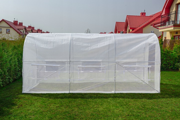 FOLIA ZAMIENNA NA TUNEL FOLIOWY FOLIAK 4x2,5m 10m2