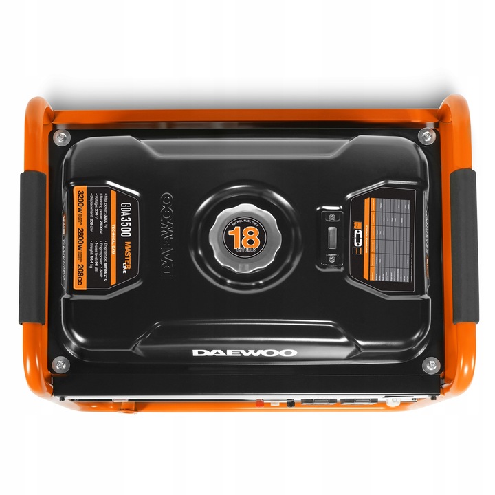 Agregat prądotwórczy Generator DAEWOO GDA 3500 3.2kW 7.5KM 230V AVR