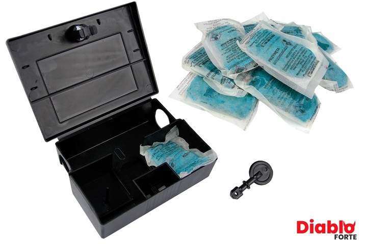 Trutka Na Myszy Szczury 5 kg Mocna Pasta Trucizna Na Gryzonie +Karmnik