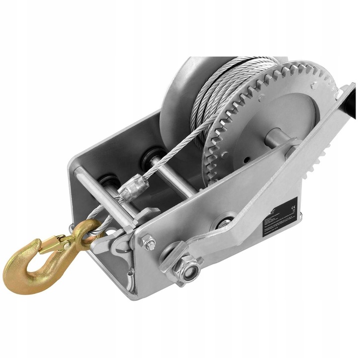 MOCNA WYCIĄGARKA RĘCZNA NA KORBĘ WCIĄGARKA 1130 kg