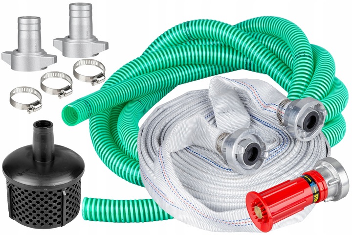 MOTOPOMPA POMPA SPALINOWA WODY 1"+WĘŻE+OLEJE ŁATWE ZASYSANIE JAKOŚC ZESTAW