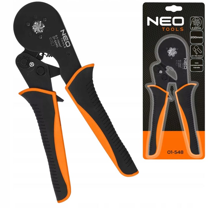 Szczypce do zaciskania końcówek tulejkowych zaciskarka do tulejek