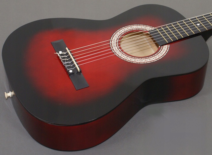 GITARA KLASYCZNA 3/4 ZESTAW DLA POCZĄTKUJĄCYCH