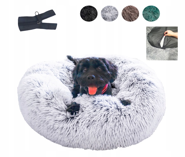 Legowisko posłanie Chmurka dla psa i kota Shaggy 80