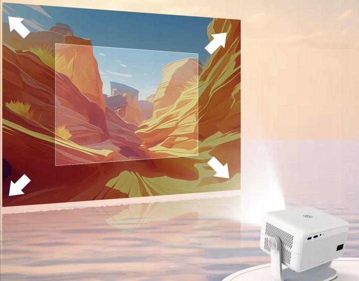 PROJEKTOR SMART MAGCUBIC L018 4K 1080p ANDROID LED TV WiFi GŁOŚNIK BT