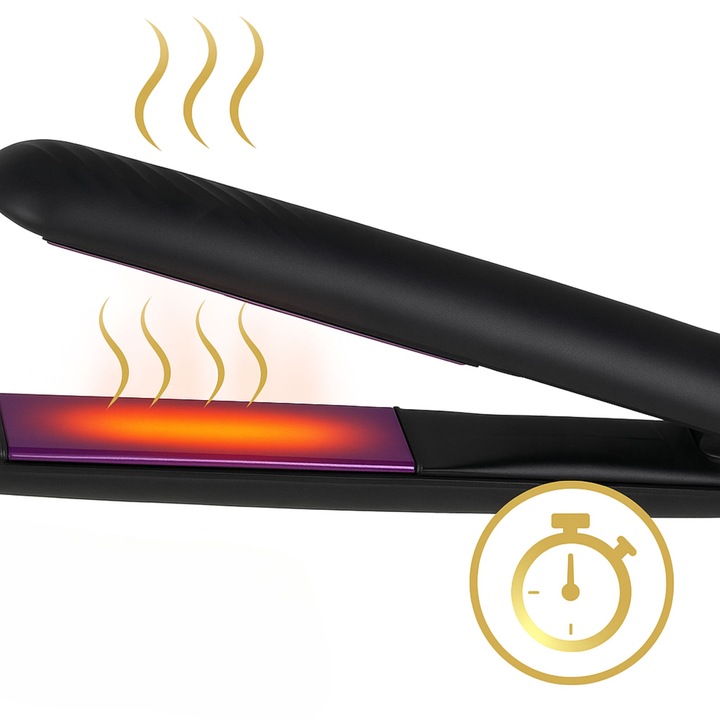 Prostownica do włosów ceramiczna 2w1 Kręci Loki LED Szybkie