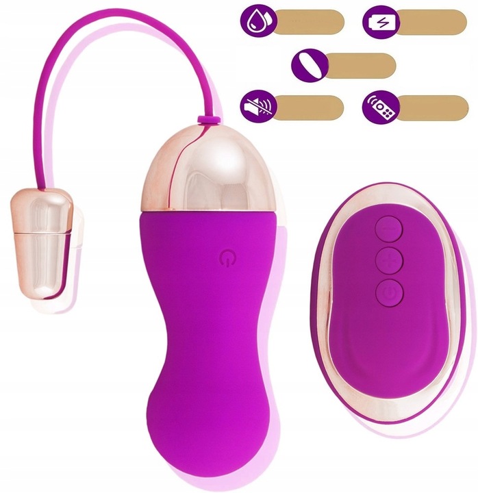 JAJECZKO WIBRUJĄCE Z PILOTEM - LEPSZE NIŻ WIBRATOR