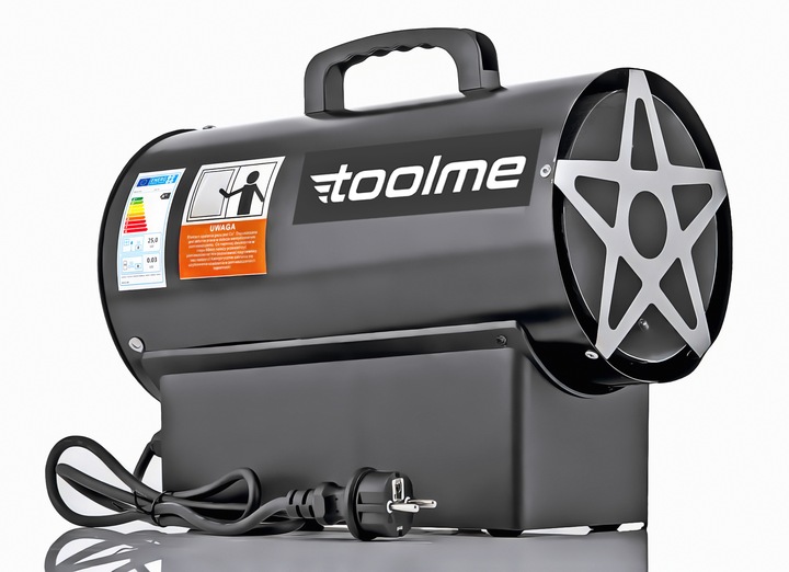 Nagrzewnica 25kW dmuchawa grzejnik na butle gazowa z TERMOSTATEM LCD TM182