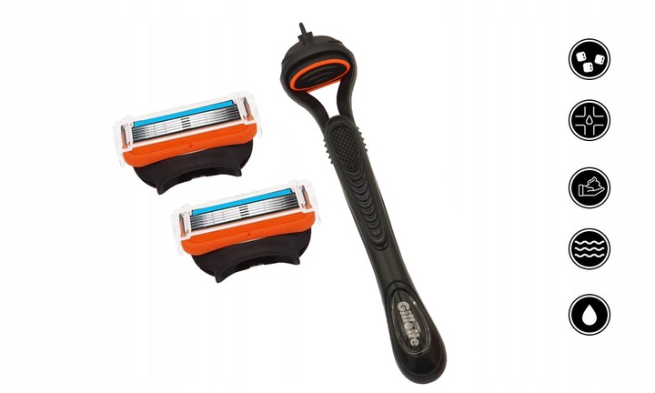 MASZYNKA DO GOLENIA GILLETTE FUSION 5 + 2 OSTRZA