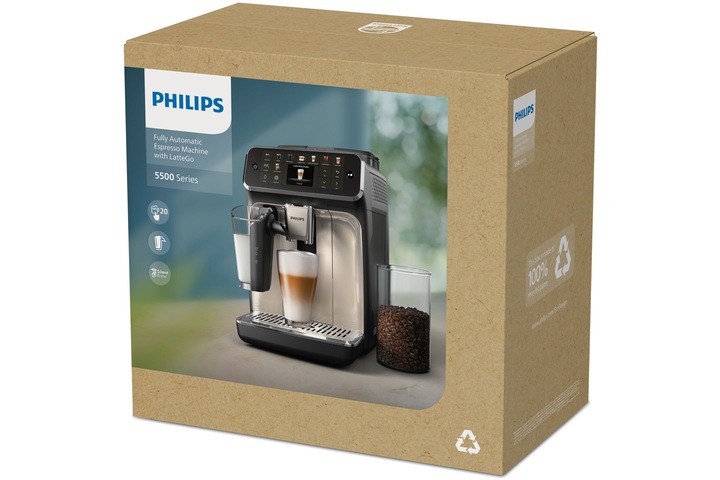 Automatyczny ekspres ciśnieniowy Philips EP5545/70 1500 W biały