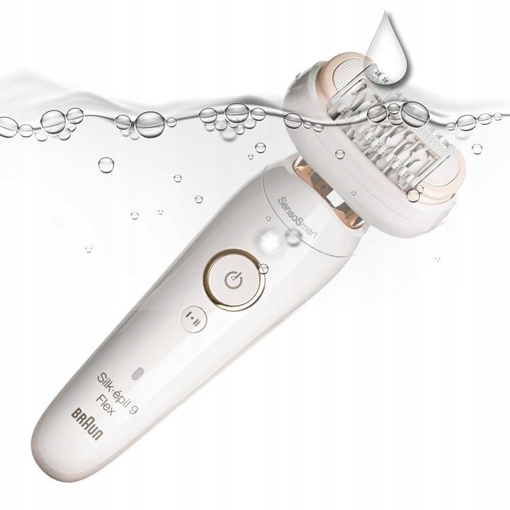 DEPILATOR BRAUN Silk-epil 9 Flex 360° 3D Wet&Dry + GOLARKA + SPA + FACE BOX
