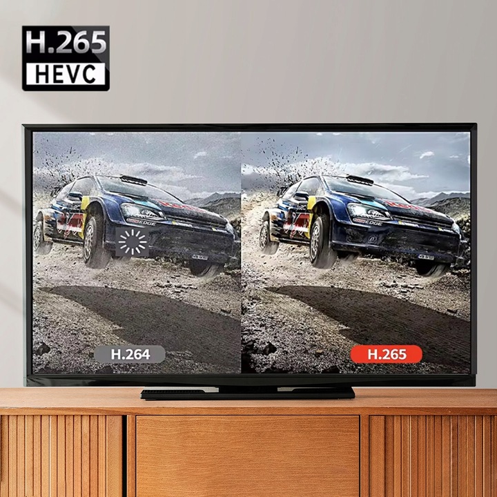 Tuner Dekoder Satelitarny DVB-T2 HEVC H.265 WiFi Telewizji Naziemnej