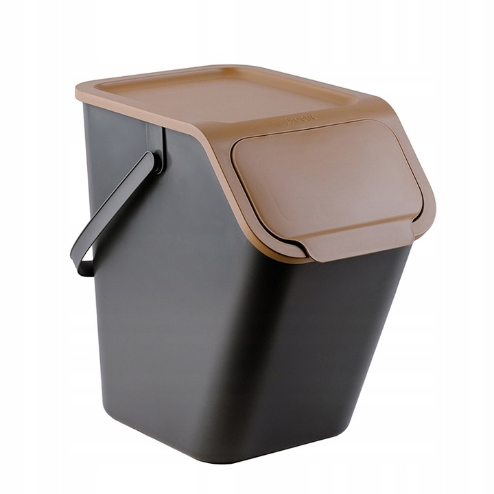 KOSZ NA ŚMIECI POJEMNIK DO SEGREGACJI ODPADÓW PAPIER PLASTIK SZKLO BIO 25 L