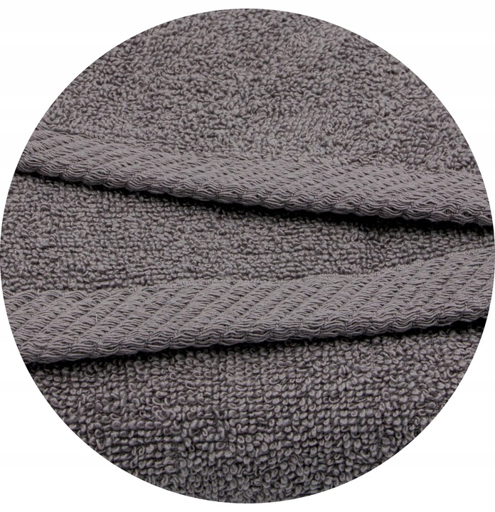 RĘCZNIK KĄPIELOWY bawełniany GRUBY ręcznik HOTELOWY SPA CZARNY 70x140