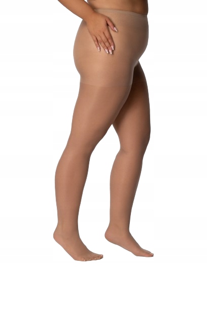 QUEEN SIZE rajstopy CHARLOTTE 20 den r. 9 alabaster