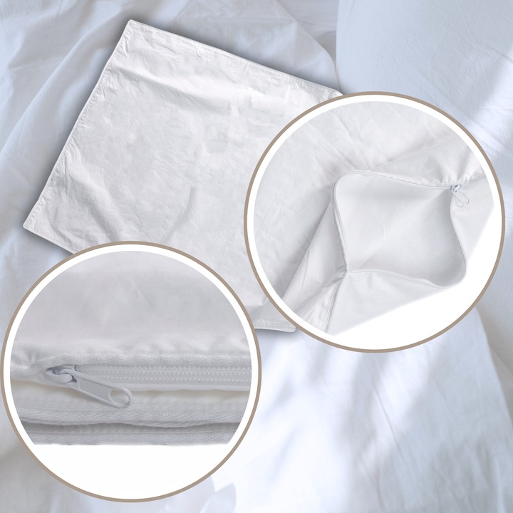 POSZEWKA WSYPOWA WSYP NA PODUSZKĘ 70x80 BIAŁA DO WYPEŁNIENIA BAWEŁNA