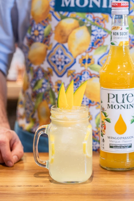 Syrop bez cukru mango marakuja PURE by MONIN Mango Passion Sugarfree 700ml