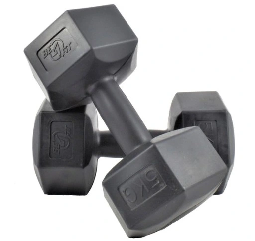 Zestaw Hantli Hantelków Ciężarki Bitumiczne do Ćwiczeń 2x 5kg