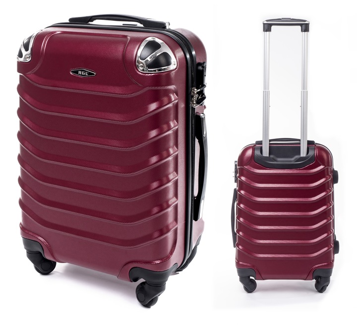 MAŁA KABINOWA WALIZKA L NA KÓŁKACH PODRÓŻNA TORBA ABS RGL