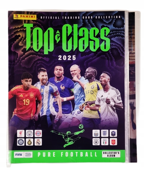 ALBUM PANINI TOP CLASS 2025 NOWOŚĆ + PRZEWODNIK PL
