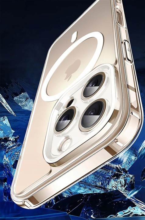 Etui do iPhone 16 Pro WZMACNIANE do MAGSAFE ANTI SHOCK CASE + Szkło 9H