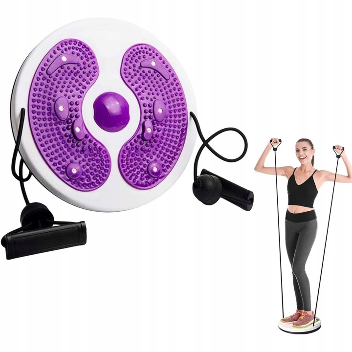 Twist Board z podeszwą masującą do bioder i talii, sprzęt do ćwiczeń w domu