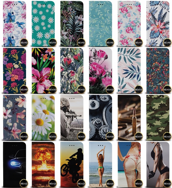 Etui do Samsung Galaxy A34 5G Case + Szkło WZORY