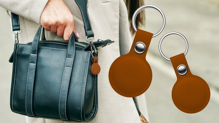 Lokalizator GPS MiTag MiLi do iOS iPhone Apple + Etui do plecaka