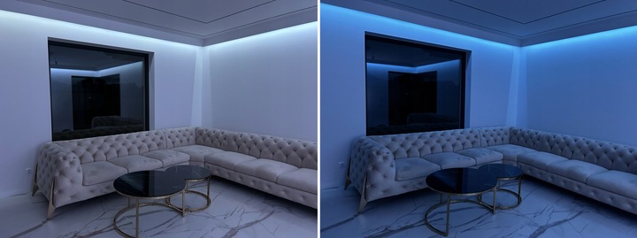 Taśma LED 6M RGB 5050 Bluetooth APLIKACJA MOBILNA Pilot Czujnik Muzyki