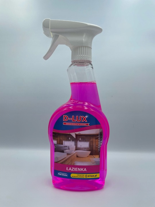 D-LUX Łazienka 0,5L. Usuwa osady z mydła, kamienia. Do kuchni i łazienki