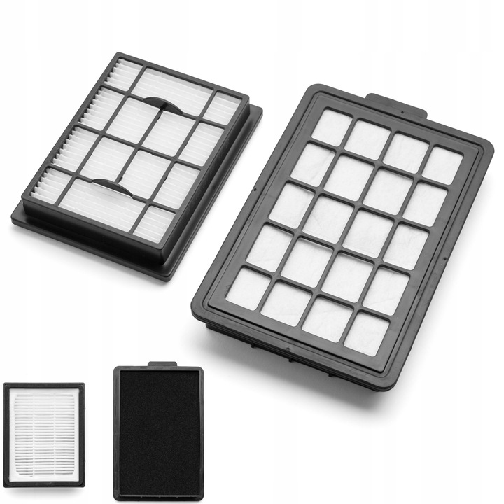 ZESTAW FILTRÓW FILTR DO ODKURZACZA AMICA BAGIO ECO VM3042 VM3044