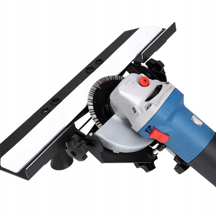 PRZYSTAWKA DO SZLIFIERKI KĄTOWEJ DO CIĘCIA PŁYTEK POD KĄTEM 45° SLIDER