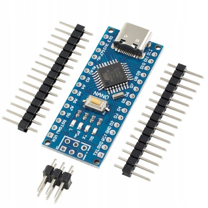 MIKROKOMPUTER MODUŁ NANO V3.0 CH340 ATmega328 USB C KOMPATYBILNY Z ARDUINO