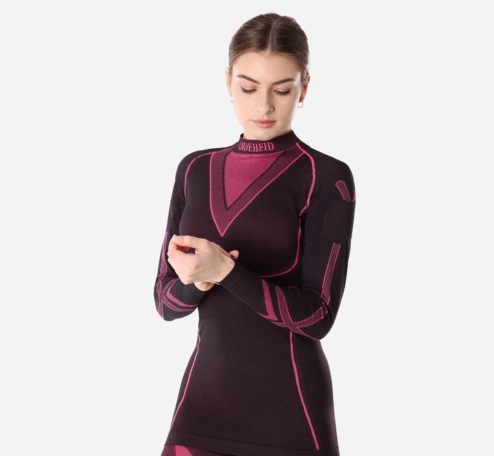 Koszulka Bluzka Termoaktywna Damska Długi Rękaw S