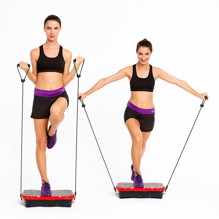 PLATFORMA WIBRACYJNA WIBRUJĄCA TRENINGOWA MASAŻER CAŁEGO CIAŁA VIBRO