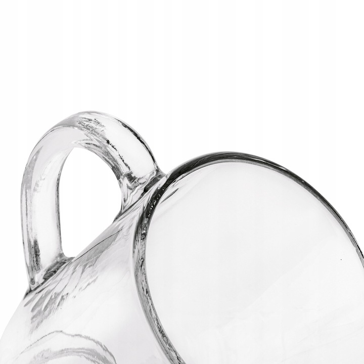 KUBEK do KAWY SZKLANKI z Uchem WYSOKIE Szklane Tadar Latte Mocha 6x300 ml