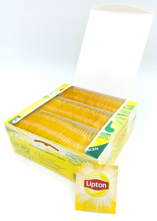 LIPTON HERBATA pakowana osobno 100szt