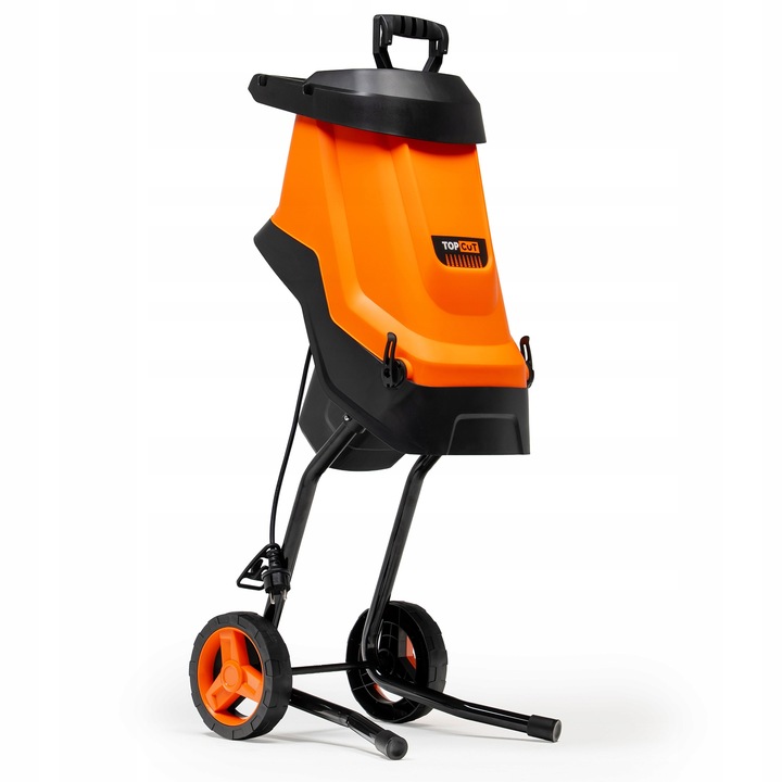 ROZDRABNIACZ DO GAŁĘZI NOŻOWY ELEKTRYCZNY 2600W RĘBAK DO DREWNA WOREK