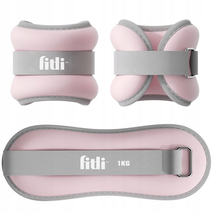 OBCIĄŻNIKI NA KOSTKI RĘCE 1 KG CIEŻARKI NA NOGI NADGARSTKI 2x 1KG