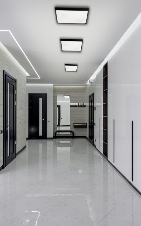 Plafon LED Lampa Sufitowa 2xE27 CZARNA IP20 LARI-S