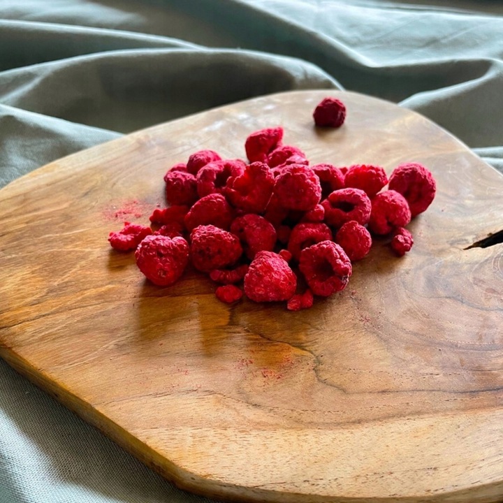 Malina Liofilizowana Maliny Liofilizowane 100g 100 g Owoce Całe HiFood