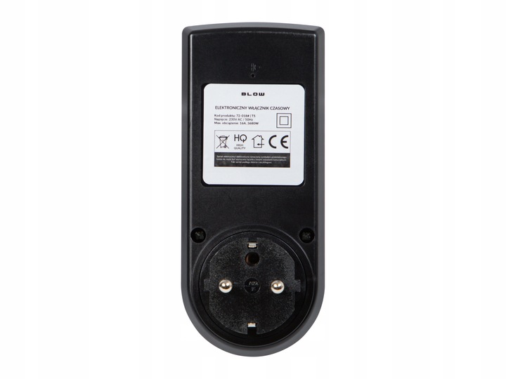 PROGRAMATOR CZASOWY WŁĄCZNIK WYŁĄCZNIK HARMONOGRAM WYŚWIETLACZ CYFROWY