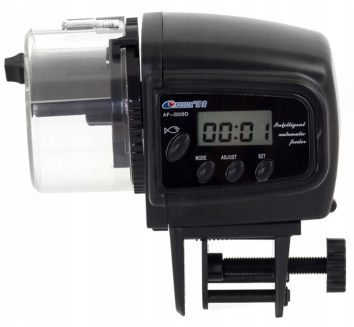 Automatyczny karmnik dla ryb LCD dozownik karmidło IDEALNY W CZASIE URLOPU