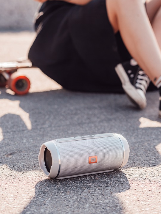 MOCNY GŁOŚNIK BLUETOOTH USB SD PRZENOŚNY BEZPRZEWODOWY RADIO WIEŻA