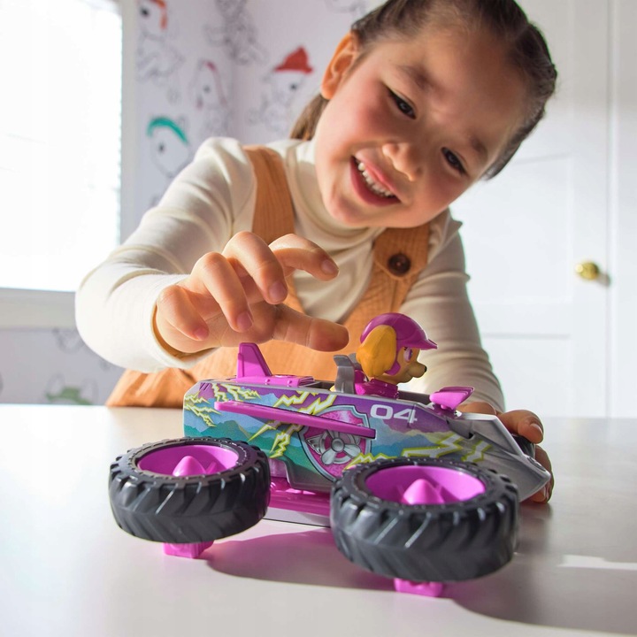 PSI PATROL SKYE RESCUE WHEELS POJAZD ODRZUTOWIEC + FIGURKA