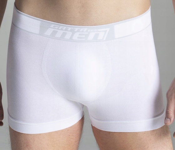 6 X GATTA BOXER BOKSERKI MĘSKIE BAWEŁNA SZARE BIAŁE XL