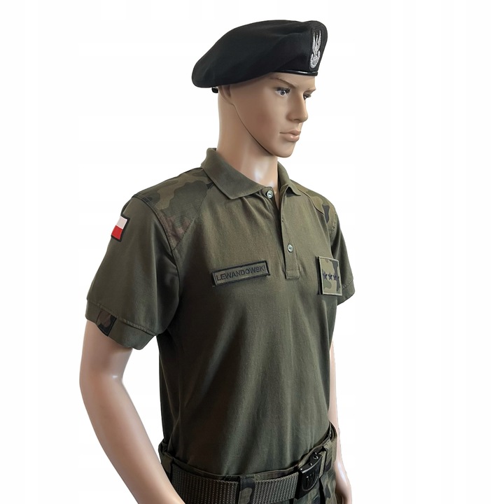 WOJSKOWA KOSZULKA POLO 304A/MON WP Rozmiar S