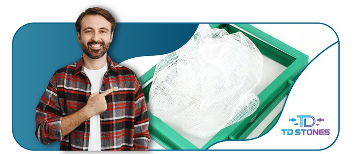 KOTNIK SIATKOWY DO AKWARIUM ROZMIAR S 17x13x15 cm