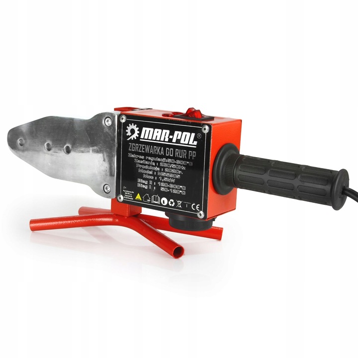 ZGRZEWARKA 2700W PCV PP + MATRYCE 7 SZTUK 16-63MM DO RUR KSZTAŁTEK