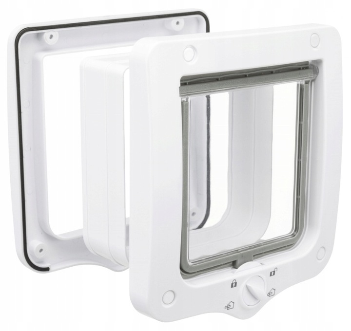 Trixie drzwiczki wahadłowe z tunelem drzwi 4-way